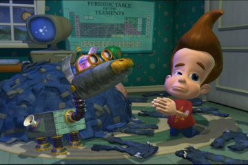 Jimmy (Debi Derryberry), his robot dog Goddard (Frank Welker), and a bunch of pants